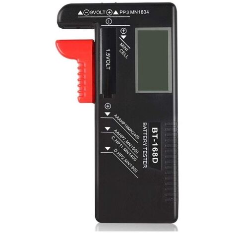 Testeur de piles numérique, testeur de batterie domestique universel pour piles bouton AAA AA C D 9V 1.5V-LIAIKI