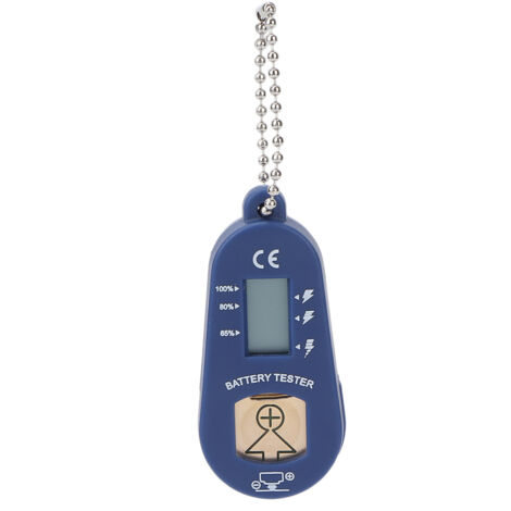 Testeur de Piles pour Appareils Auditifs - Vérificateur Portable avec Écran LCD pour Mesurer les Piles