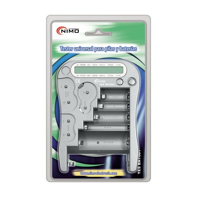Testeur de piles Various Models Tesbat001