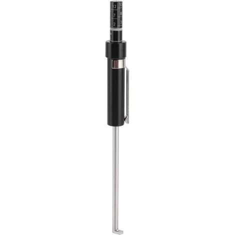 Testeur de Plaquettes Frein Voiture,Stylo Détection des Automobile Jauge D'éPaisseur Plaquette VéHicule Gain Temps Outil Mesur ABS Stylo Détection Accessoires pour Catégorie