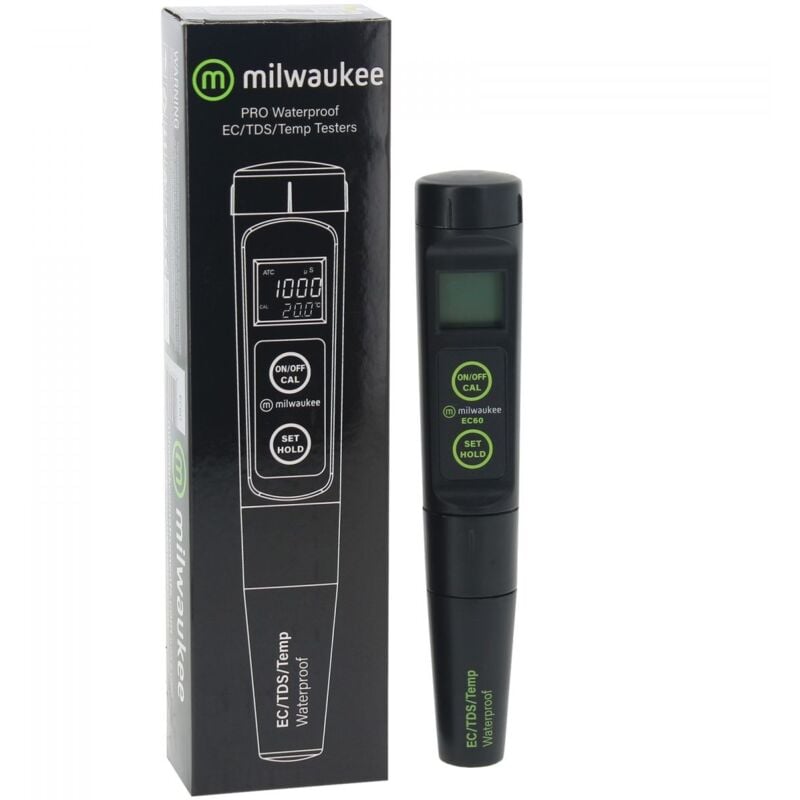 Testeur de poche EC/TDS/Temp - ec 60 Milwaukee