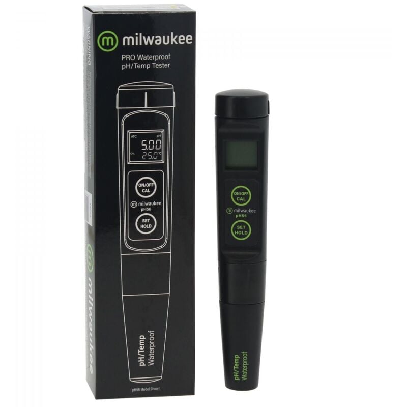 Milwaukee - Testeur de poche pH/Temp - ph 55