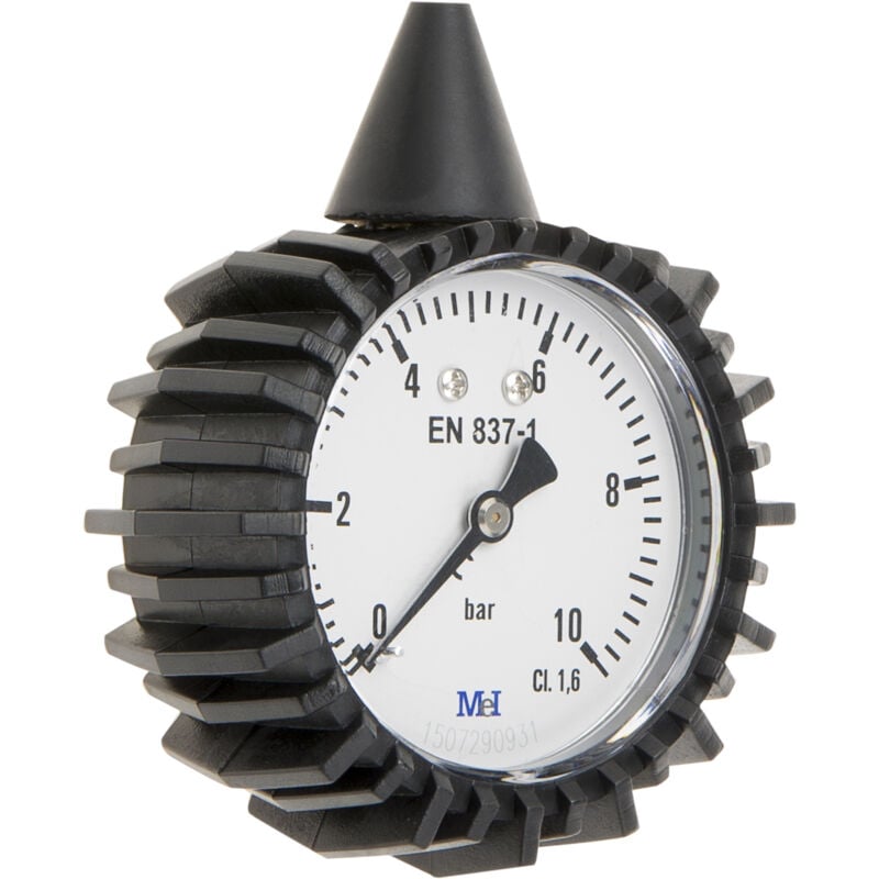 Noyon&thiebault - Testeur de pression à adapter sur le bec d'un robinet pour mesurer la pression en sortie de l'appareil - une forme évasée pour une