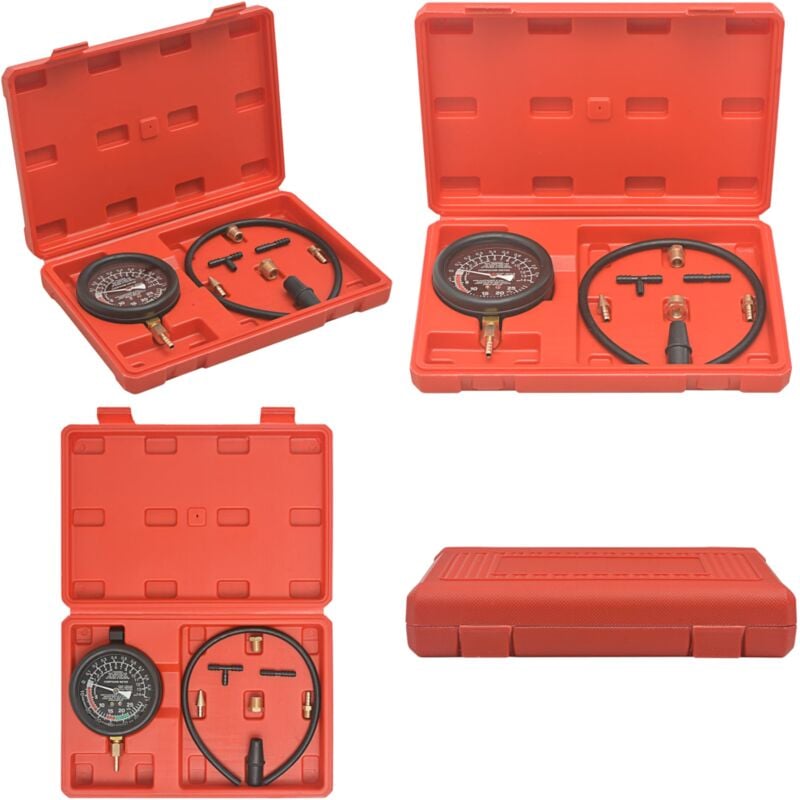 Vidaxl - Testeur de pression de pompe à carburant à vide - Testeur De Pression De Pompe à Carburant - Testeur De Vide - Outil Mécanique - Diagnostic