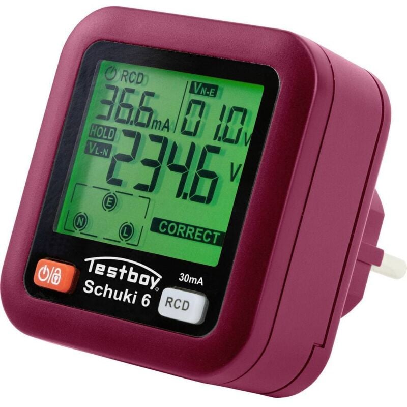 Testeur de prise Testboy Testavit Schuki 6