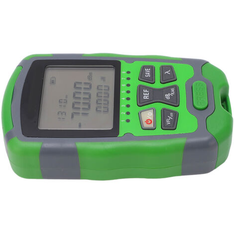Testeur de Puissance Fibre Optique -70 à +10 dBm Écran LCD Rechargeable 20 mW