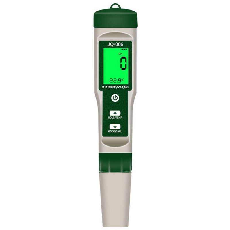 Lifcausal - Testeur de qualité de l'eau, portable 10 en 1 fonction test numérique de la qualité de l'eau ph / salinité / température / tds / ec mètre