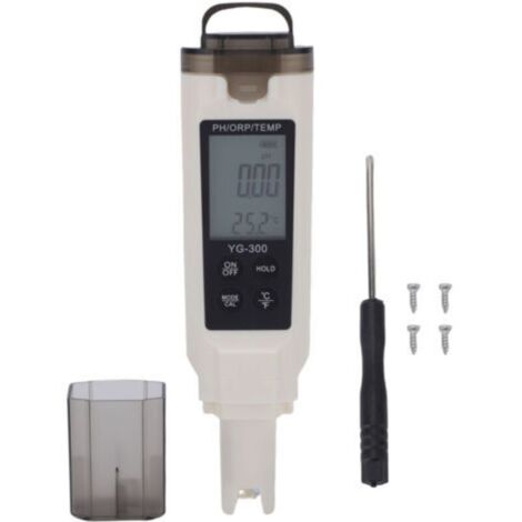 Testeur De Qualité De L'eau Portable 3 En 1 PH ORP Thermomètre Pour L'aquaculture Et L'eau Potable-
