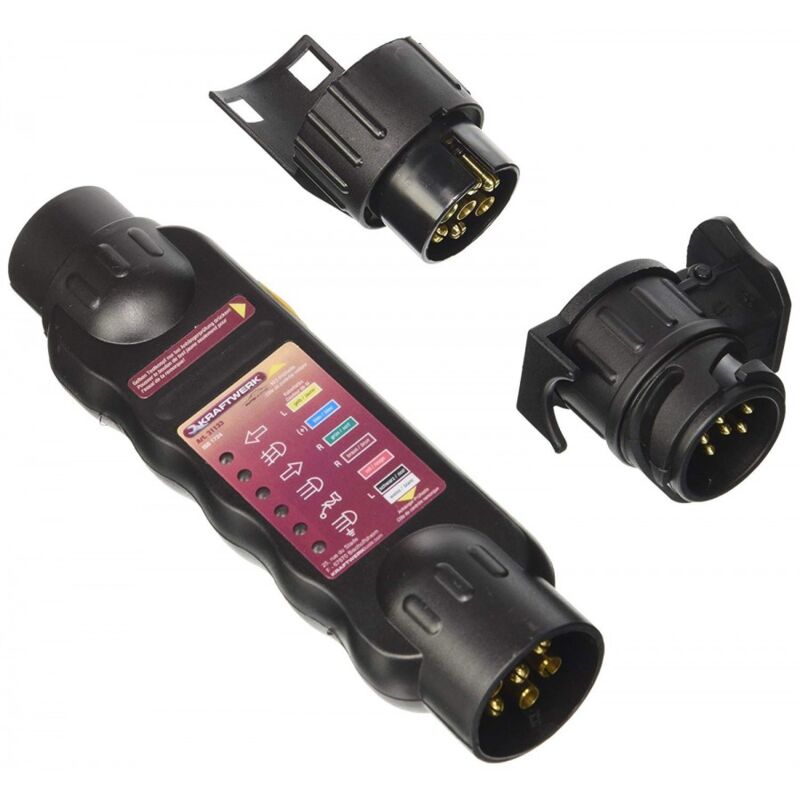 KRA31133. Testeur de remorque 7 broches vers 13 broches KRAFTWERK