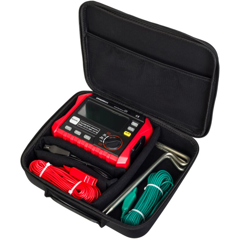 Testeur de résistance de résistance de terre Ermenrich Ping ET60