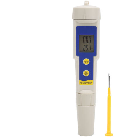 Testeur de Salinité Électronique Portable SA‑1397 avec Électrode Amovible pour Mesures de Température et Salinité