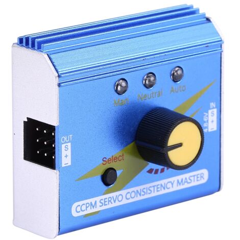 Testeur de Servo et ESC pour Modèles RC - Avion, Voiture, Bateau
