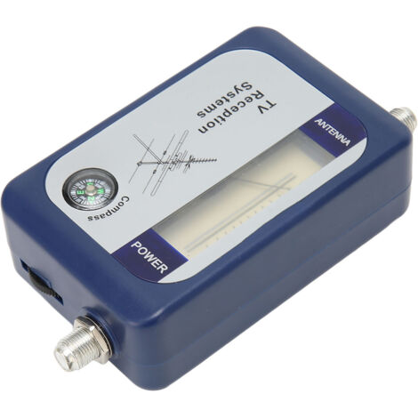 Testeur de Signal Satellite Haute Précision avec Écran Rétroéclairé - Détecteur de Force Antenne TV Numérique Portable