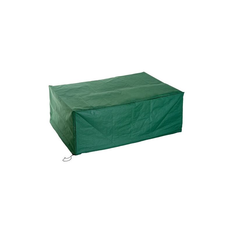 Odipie - Housse de protection etanche pour meuble salon de jardin rectangulaire 210L x 140l x 80H cm vert