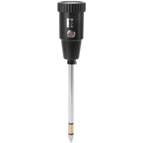 Testeur de Sol pH et Humidité, Détecteur de Terre sans Pile, Instruments de Mesure de l'Humidité du Sol pour Jardinage, 26.5x5x5cm, ABS, 127g