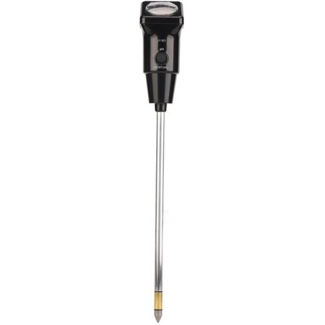 Testeur de sol Portable, ph-mètre d'humidité, Plug and Play, pour le jardinage en serre et en terres agricoles