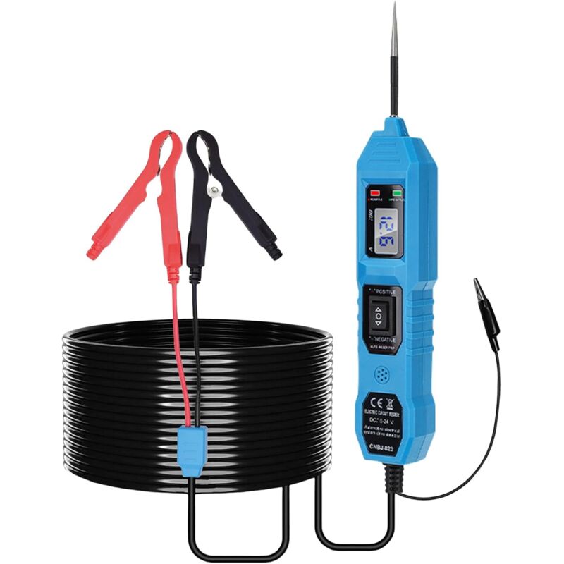 S-giant - Testeur de Système Électrique Circuit Automobile dc 6-24V, Détecteur de Circuit, Analyseur de Circuit, Sonde de Puissance, Test de