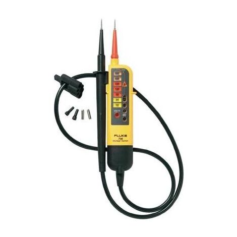 Testeur de tension à 2 pôles Fluke T90 CAT II 690 V, CAT III 600 V LED, Acoustique