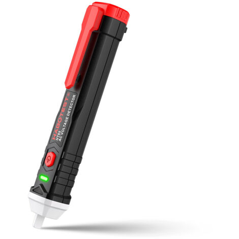 Testeur de Tension AC HT85 avec Flash LED et Détection de Points de Rupture, HABOTEST, ABS, 146 mm, Noir, 1 Pièce
