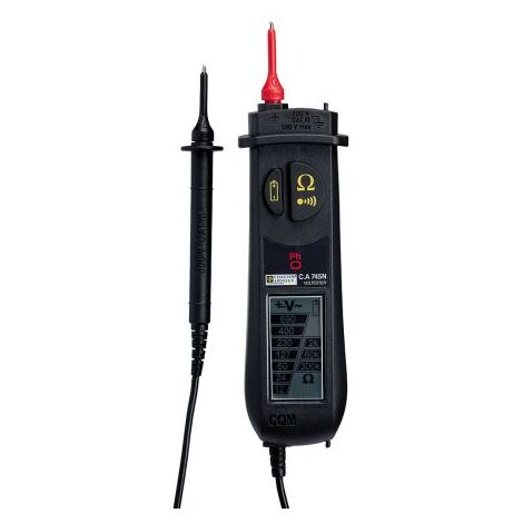 Testeur de tension Chauvin Arnoux Ca 745N 690V c.a. / V c.c. max CAT III 600V, IP54 ( Prix pour 1 )