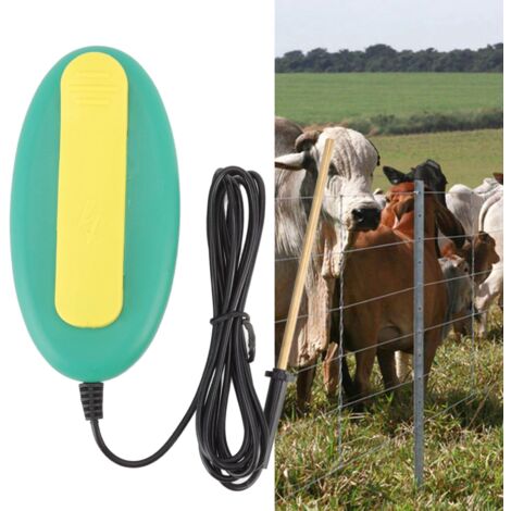 Testeur de Tension de Clôture électrique Portable Imperméable avec Indicateur Lumineux [Détection] [Plastique] [77g] pour Fermes et Jardins