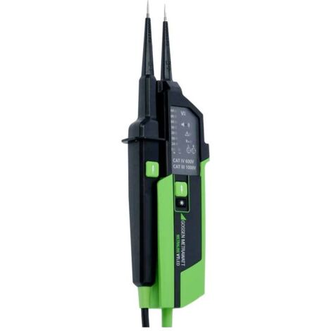 Testeur de tension et de continuité Gossen Metrawatt METRALINE VT LED CAT IV 600 V LED W993373