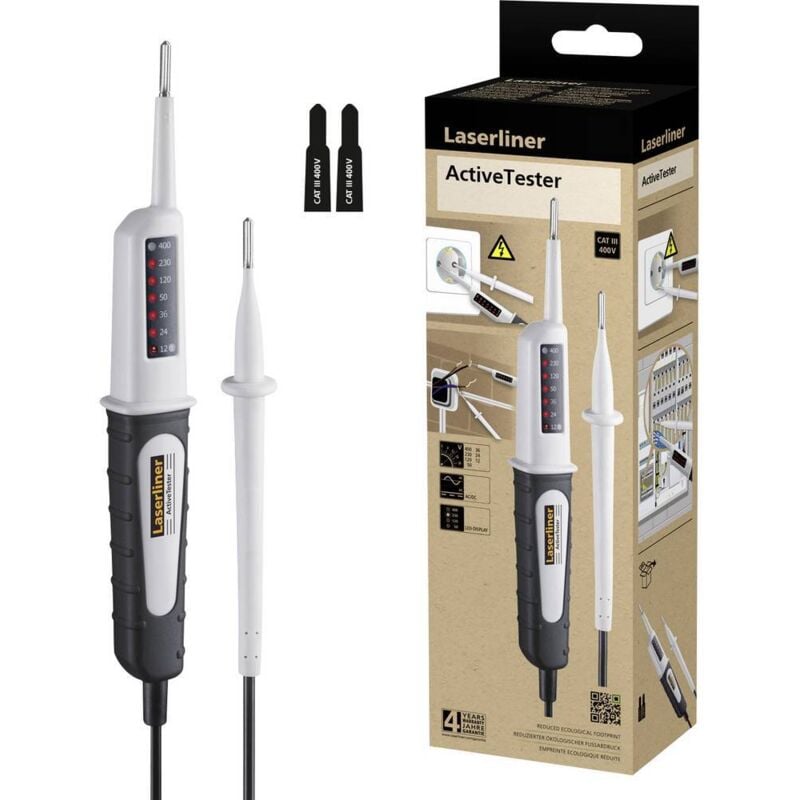 Laserliner - Testeur de tension et de continuité ActiveTester