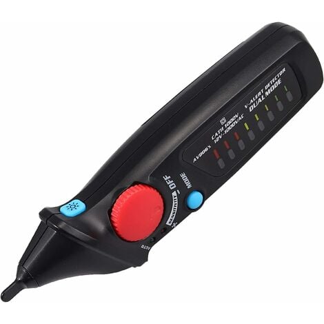 Fasizi 2pcs testeur de tension sans contact stylo détecteur de tension  électrique 90-1000V AC stylo testeur électrique inductif multimètre  numérique voltmètre avec mode d'alarme jugement : : Bricolage