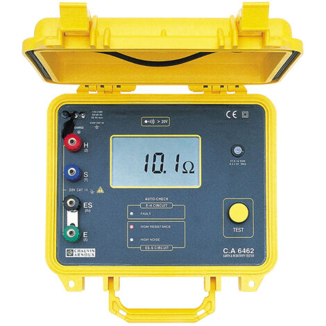 Testeur de terre CA 6462 Chauvin Arnoux, LCD ( Prix pour 1 )