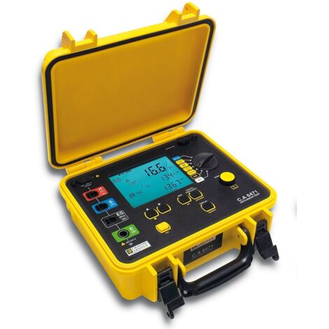 Testeur de terre Ca 6471 Chauvin Arnoux, LCD ( Prix pour 1 )