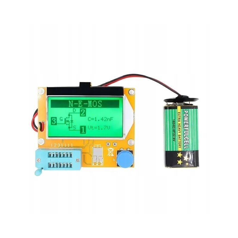 Testeur De Transistor Numérique Rlc Mètre Lcr-T4