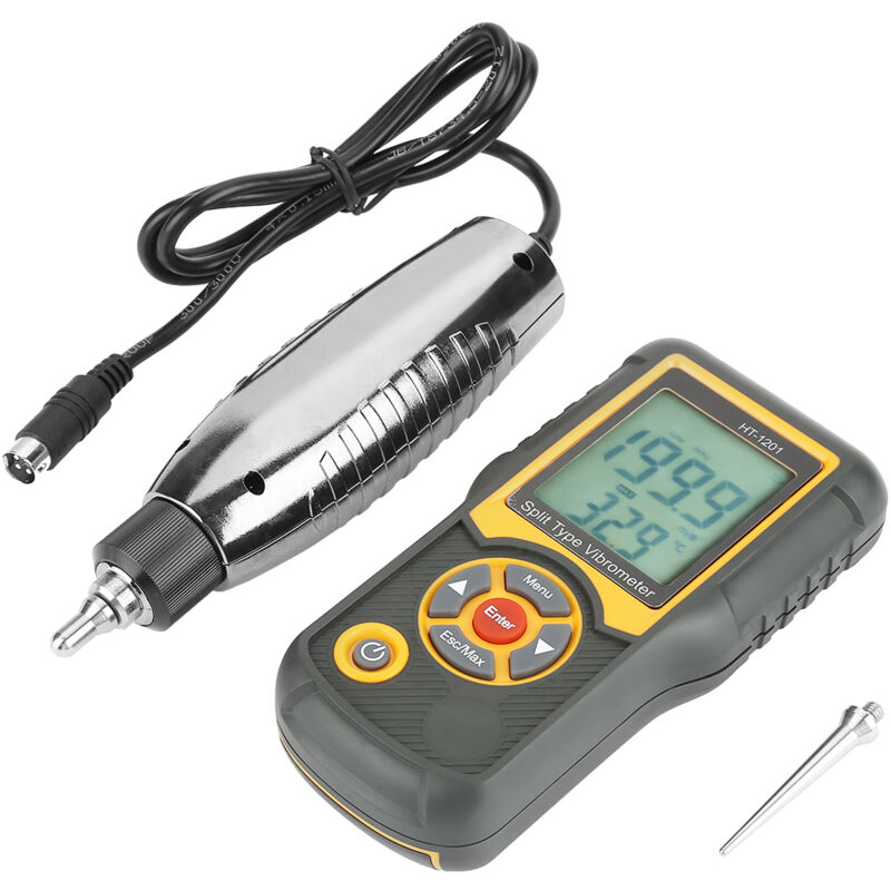 Testeur de vibrations de Type fendu de précision numérique, jauge de capteur d'accélération - Eosnow