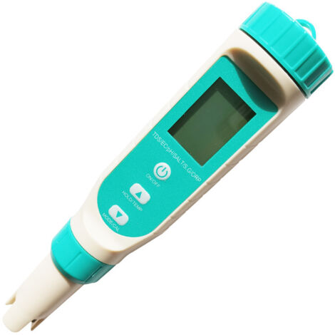 Testeur d'Eau 7-en-1 Multi-Paramètres - EC, Conductivité, ORP, pH, Salinité, TDS, Analyseur de Qualité de l'Eau Portable