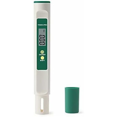 Testeur D'Eau NuméRique TDS Meter - Ppm Meter, et Stylo de Test de TempéRature Testeur de Qualité de L'Eau 3-En-1