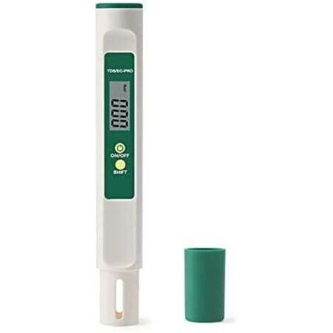 Testeur d'eau numérique Ulisem, compteur TDS, compteur PPM et stylo de test de température, testeur de qualité de l'eau 3 en 1