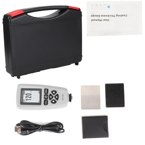Testeur d'épaisseur de Film de peinture de voiture, sonde EC-770 de revêtement numérique