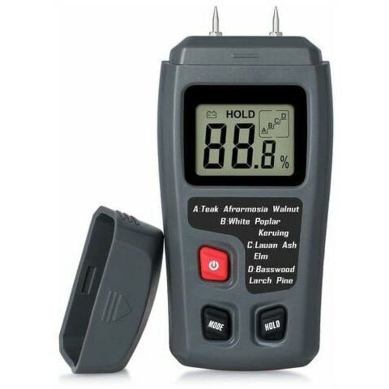 Testeur D'Humidité Du Bois Portable Testeur D'Humidité Lcd Pour Détecteur D'Humidité Du Bois Pour La Mesure De L'Humidité Du Papier De Bois De