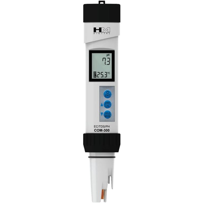 Testeur digital waterproof de pH/EC/TDS et ºC Digital (COM-300)
