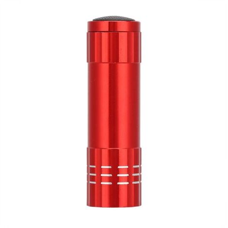 Testeur d'incubateur d'œufs, lampe à bougie, 9 lumières brillantes, accessoire de volaille à couver à froid, rouge