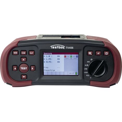 Testeur d'installation TV 456 pour tester les systèmes électriques TESTBOY