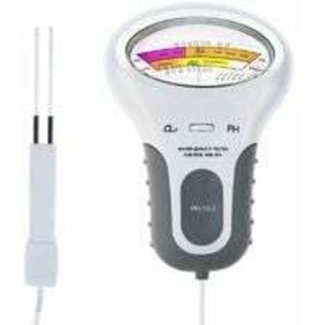 Testeur électronique de qualité de l'eau de piscine, utilisé pour détecter le pH et la teneur en chlore, câble de 13 cm.