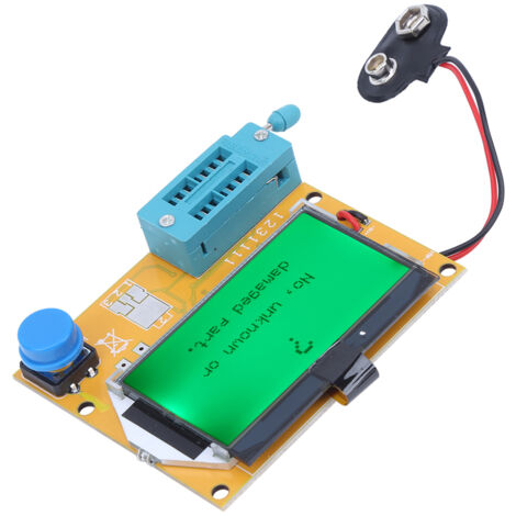 Testeur ESR et Condensateur LCR-T4 - Mesure de Résistance, Capacité et Inductance avec Écran LCD