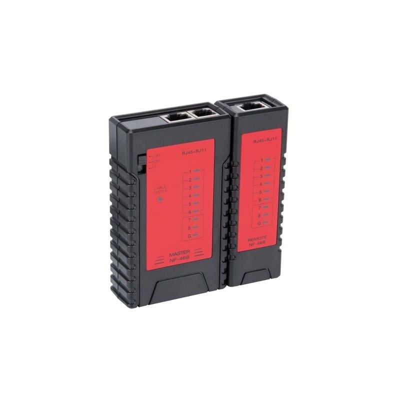 Testeur Lan Pour Rj45, Rj12, Rj11, Rj10 Velleman Vtlan6