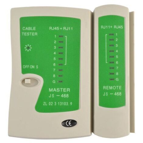 Testeur LED de cable réseau RJ45 RJ11 multifonctionnel