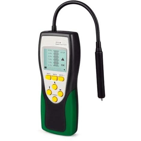 Testeur liquide frein Auto - Outil Test Diagnostic Liquide Frein pour DOT3 DOT4 DOT5.1