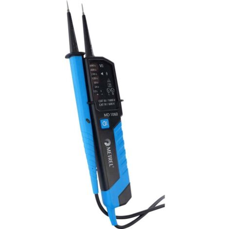 Testeur Metrel MD 1060 12 à 690 V AC / V DC CAT III 1000 V, CAT IV 600 V Affichage:LED
