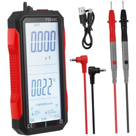 Testeur Multimètre Stylo Numérique avec Batterie Lithium pour Mesure d’Ampères et Diagnostic Automobile
