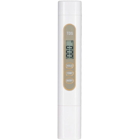 Testeur numérique de qualité de l'eau TDS, 3 touches, haute précision, Kit de test Portable avec rétro-éclairage