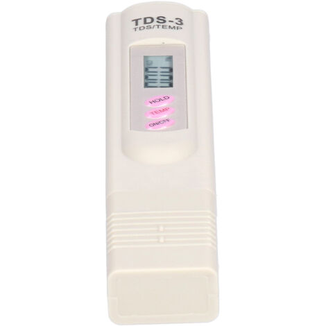 Testeur Numérique de TDS pour Eau Portable – Détecteur de Qualité de l’Eau 0 à 9990 ppm