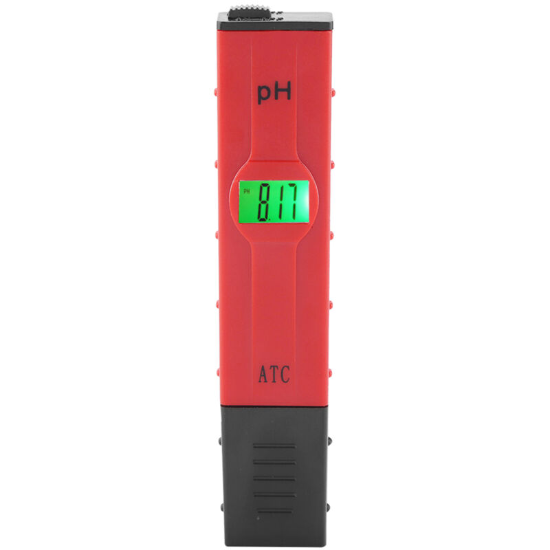 Testeur numérique LCD Portable de PH pour aliments et boissons, stylo de test de qualité de l'eau pour Aquarium et piscine(pile non incluse)